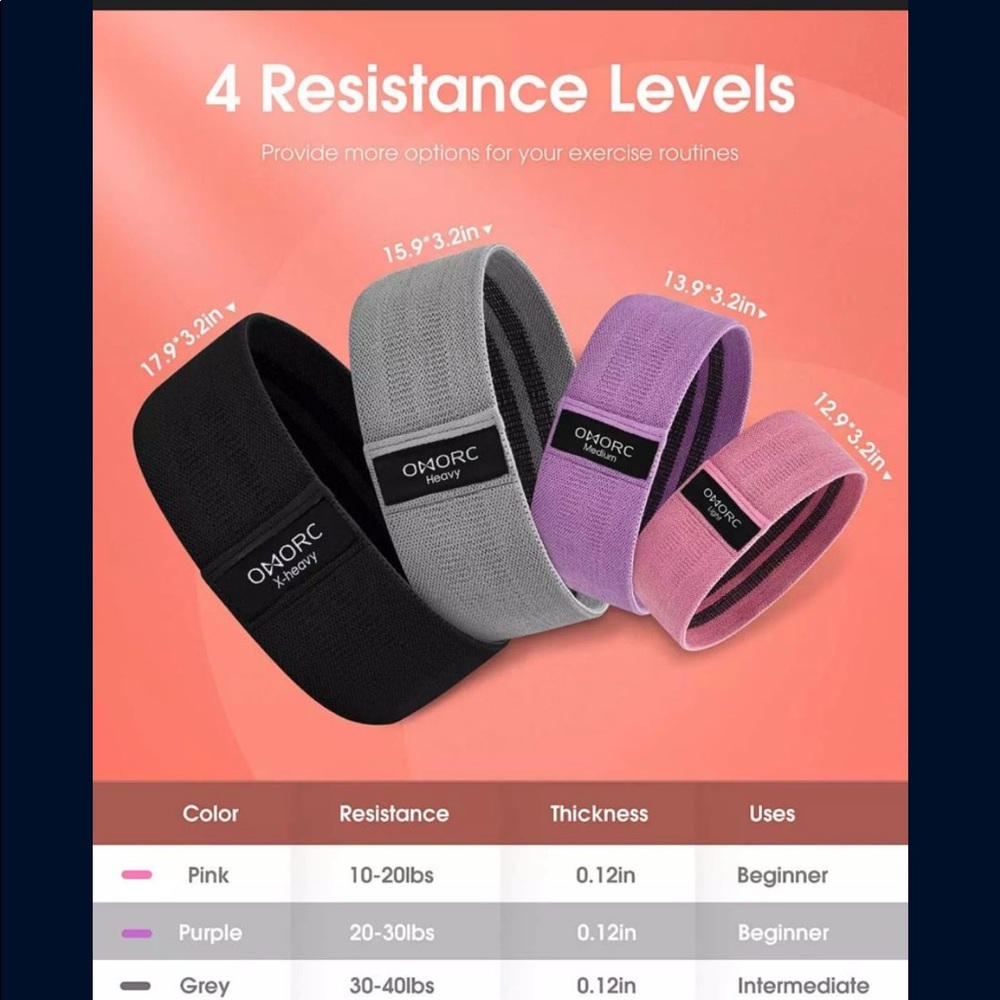 Workout bands - Picture 2 of 2